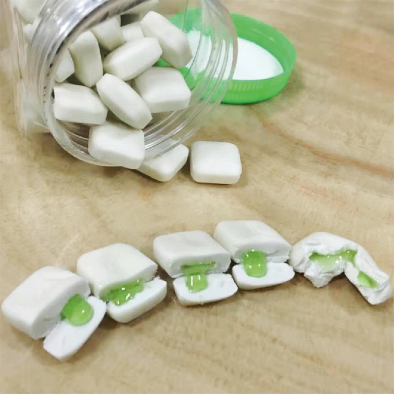 خط إنتاج علكة الفقاعات المربعة الشكل